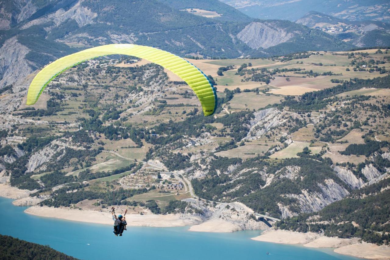 Huttopia Lac de Serre-Ponçon Le Lautaret Exterior foto